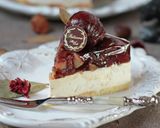 ラム酒香る*栗の渋皮煮レアチーズケーキ作り方53写真