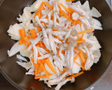 鮭と野菜の味噌マヨ蒸し焼き作り方1写真