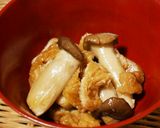 味付油揚げ de しめじの煮びたし作り方7写真