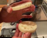 《加賀れんこん農家》加賀れんこんの素焼き作り方1写真