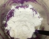 HMで☆マフィン紫芋バナナホワイトチョコ作り方8写真