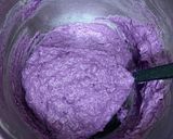 HMで☆マフィン紫芋バナナホワイトチョコ作り方10写真