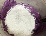 HMで☆マフィン紫芋バナナホワイトチョコ作り方9写真