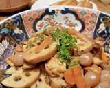 《加賀れんこん農家》蓋が重い鍋で筑前煮作り方6写真