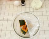 フライパンで作る！かぼちゃプリン作り方1写真