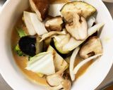 根菜茄子キムチきな粉坦々麺味温野菜サラダ作り方14写真