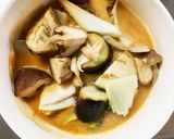 根菜茄子キムチきな粉坦々麺味温野菜サラダ作り方15写真