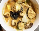 根菜茄子キムチきな粉坦々麺味温野菜サラダ作り方16写真