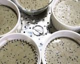 黒ごまの米粉蒸しパン グルテンフリー作り方7写真