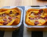 簡単おやつ★苺とパイナップルのクラフティ作り方16写真