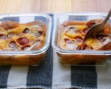 簡単おやつ★苺とパイナップルのクラフティ作り方17写真