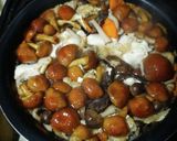 最後の楢茸で炊き込みご飯❨@≧↺≦@)❩作り方6写真