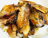 簡単【小アジの・かば焼き丼】作り方9写真
