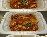 美味ドレのねぎ塩ドレッシングで回鍋肉炒め作り方2写真