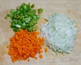 大豆ミートのキーマカレー作り方1写真