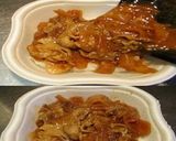 美味ドレとねぎ塩チューブで豚生姜焼き丼！作り方2写真