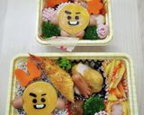 BTS〜BT21〜シューキー、キャラ弁作り方3写真