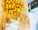 豆乳かぼちゃのポタージュ作り方1写真
