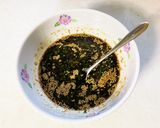 ぶりの漬け丼（麺つゆ、醤油、ごま油他）作り方5写真