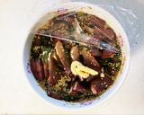 ぶりの漬け丼（麺つゆ、醤油、ごま油他）作り方9写真
