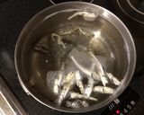 油揚げ玉子の巾着とワカメのほっこり味噌汁作り方2写真
