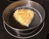 油揚げ玉子の巾着とワカメのほっこり味噌汁作り方8写真