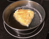 油揚げ玉子の巾着とワカメのほっこり味噌汁作り方8写真