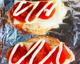 じゅわ♡かりっ♡トマトチーズバケット作り方1写真