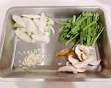 【簡単】オートミールのユッケジャンクッパ作り方1写真