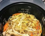 秋に食べたい！鶏とまいたけおこわ作り方5写真