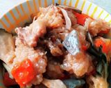 秋に食べたい！鶏とまいたけおこわ作り方6写真