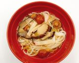 【病院】ミニきのこそば【給食】作り方7写真