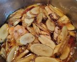 皮を焼いて香ばしい！鬼旨鶏ごぼう煮作り方7写真