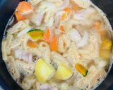 ほっこり♪具たくさん豆乳味噌汁☆作り方3写真