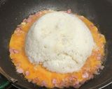 シャキシャキ【野沢菜炒飯】作り方3写真