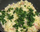 シャキシャキ【野沢菜炒飯】作り方5写真