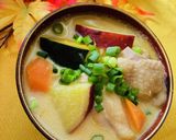 ほっこり♪具たくさん豆乳味噌汁☆作り方6写真