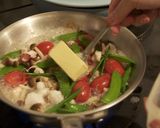 タコと野菜の香草バターソテー作り方3写真