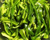 子ども大好き！！大量ピーマンの味噌炒め作り方2写真