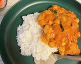 鶏肉とひよこ豆のカレー作り方3写真
