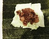 おにぎらず 焼き肉卵作り方5写真