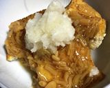 簡単!!厚揚げのおろしなめ茸乗せ作り方2写真