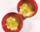 豆腐ととろろ昆布のすまし汁作り方8写真