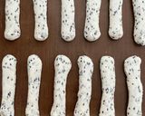 米粉でもちもち✽黒ごまスティックパン作り方5写真