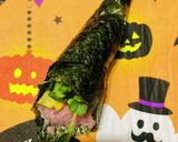 ハロウィン●ネギトロだけの手巻き寿司作り方13写真