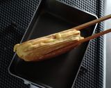 米粉で作る☆巻かないバームクーヘン。作り方10写真