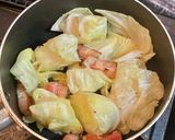 キャベツとベーコンのコンソメ煮作り方3写真