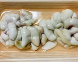 豆腐と鱈の白子のすまし汁作り方1写真