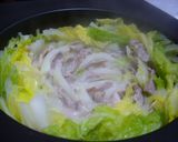 白菜＆豚肉　ヘルシーあっさり蒸し作り方5写真