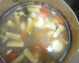 おいしい米粉でなつかしの団子汁作り方8写真